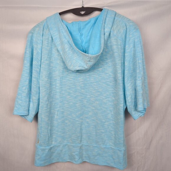 Lucy Heathered Lightweight Pullover Hoodie - Picture 5 of 6